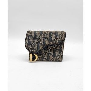 CHRISTIAN DIOR Monogram Saddle Wallet 231DIOXAAC